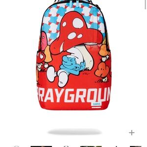 Sprayground Red Cartoon Character Backpack